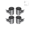 Gray Car Door Cup Holder Set For Model 3 and Model Y