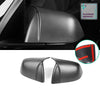 Matte Carbon Real Carbon Fiber Side Mirror Decorative Horn Cover For Model 3