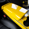 Yellow ABS Armrest Box Protective Cover For Model 3 and Model Y