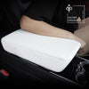 White PU Leather Armrest Box Protective Cover For Model 3 and Model Y