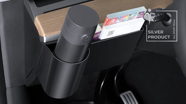 Instrument Panel Water Cup Holder Storage Box For Model 3 and Model Y