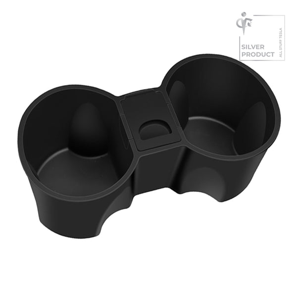 Water Cup Holder Cover with Storage For Model 3 and Model Y