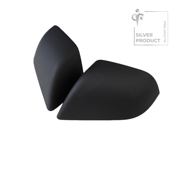 Matte Black ABS Side Mirror Decorative Cover For Model 3