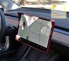 Red ABS Central Console Screen Protector Frame for Model 3 and Model Y