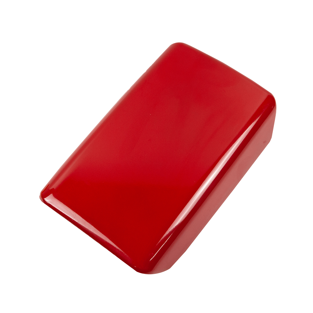 Red ABS Armrest Box Protective Cover For Model 3 and Model Y