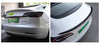 Bright Forging Pattern Real Carbon Fiber Rear Trunk Wing Spoiler For Model Y