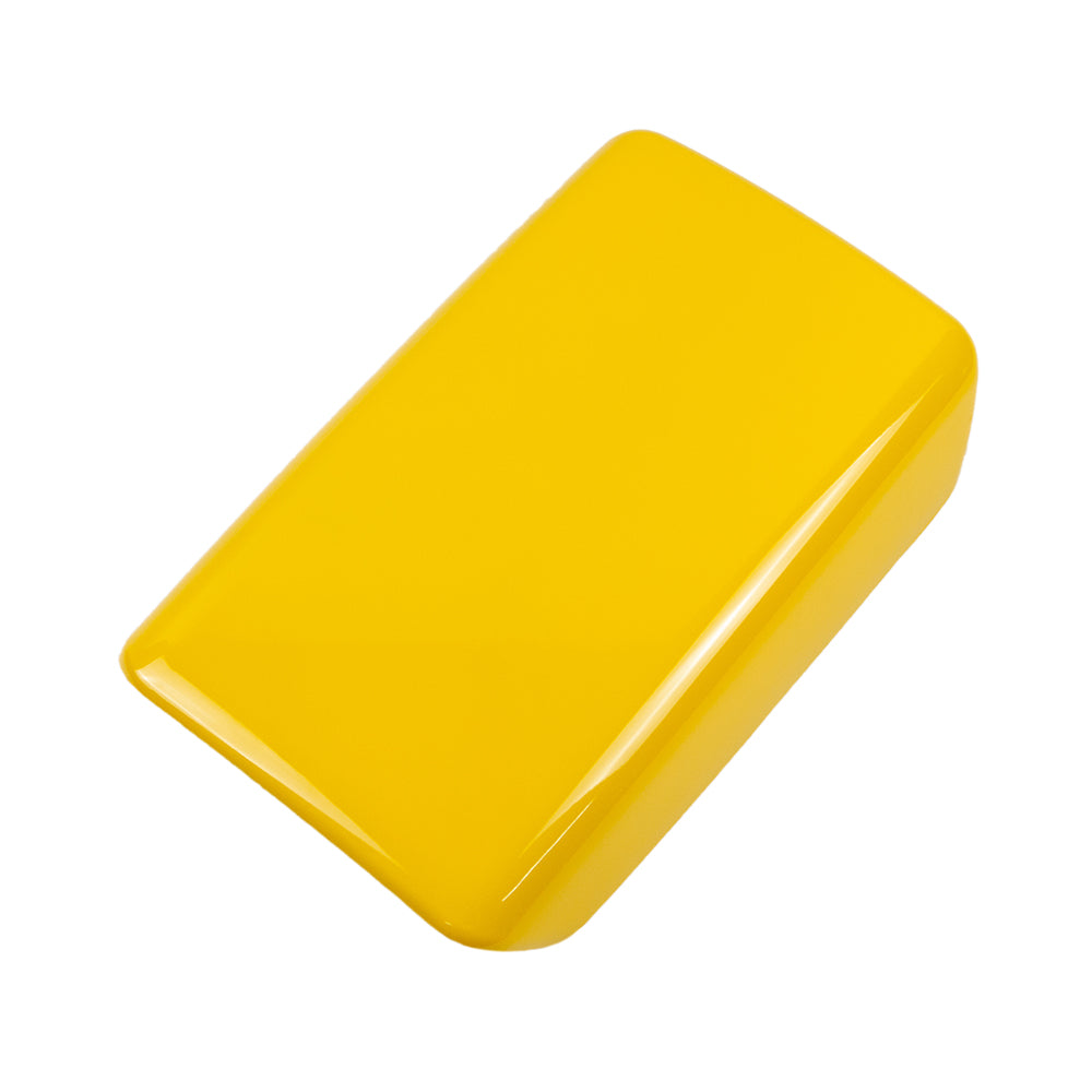 Yellow ABS Armrest Box Protective Cover For Model 3 and Model Y
