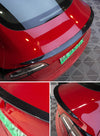 Bright Carbon Real Carbon Fiber Rear Trunk Wing Spoiler For Model Y