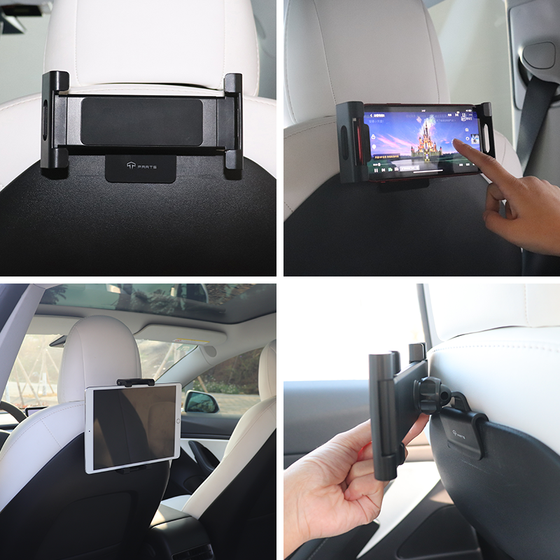 Back Seat Tablet and Mobile Phone Holder Mount For Model 3 and Model Y