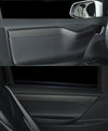 Matte Carbon Real Carbon Fiber Front and Rear Door Trim Panels For Model X