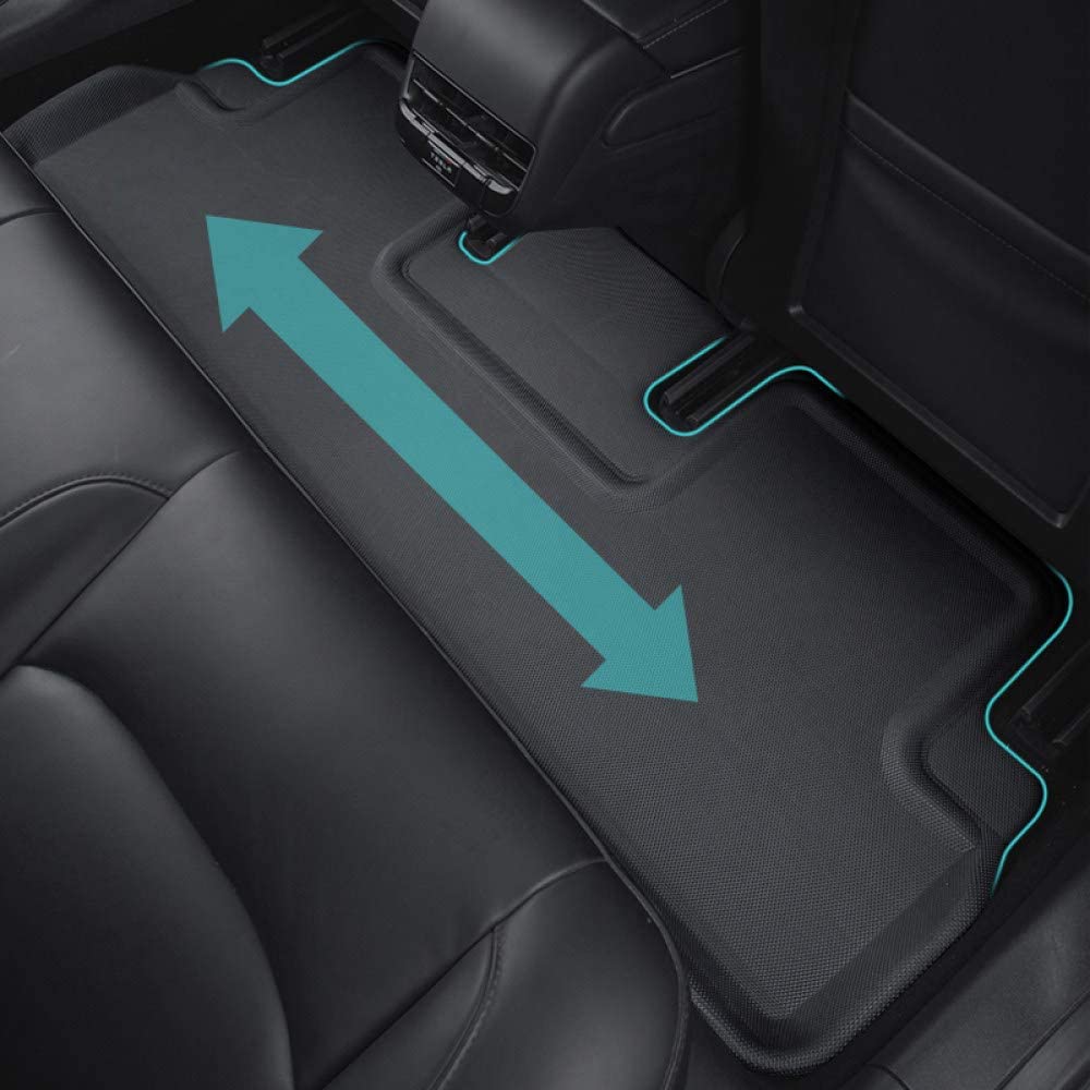 All Weather 3D Floor Mats 8in1 For Model 3 2017-2023 Type 2 Right Rudder