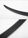 Matte Carbon Real Carbon Fiber Rear Trunk Wing Spoiler For Model Y