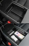 ABS Central Storage Box and Rear Central Storage Box Organizer Set For Model 3 and Model Y