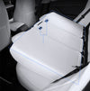 Beige Nappa Leather Half Surround Seat Cover For Model Y