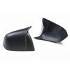 Matte Carbon Real Carbon Fiber Side Mirror Decorative Horn Cover For Model 3