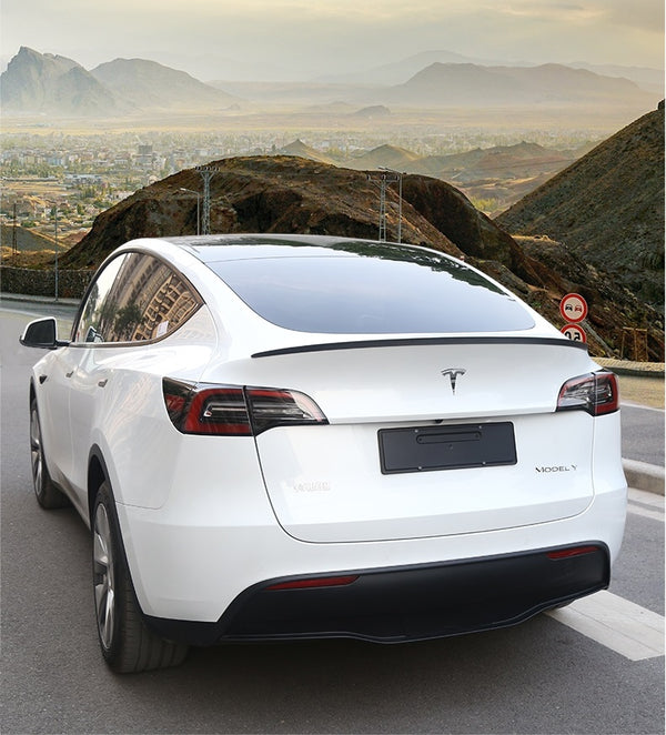 Black ABS Rear Trunk Wing Spoiler For Model 3