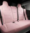 Pink Nappa Leather Full Surround Seat Cover For Model 3 2024