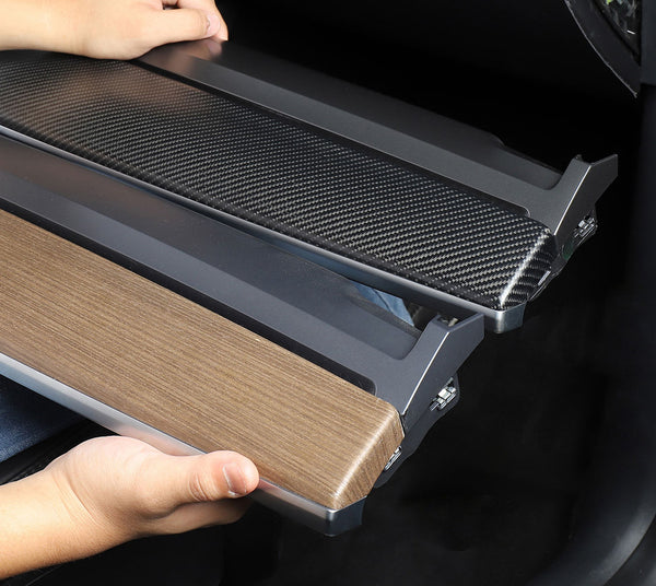 Matte Carbon Real Carbon Fiber Dashboard Decorative Replacament Panel Trim For Model 3 and Model Y