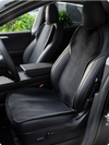 Black Flannel Front Car Seat Cushion Cover For Model 3 and Model Y