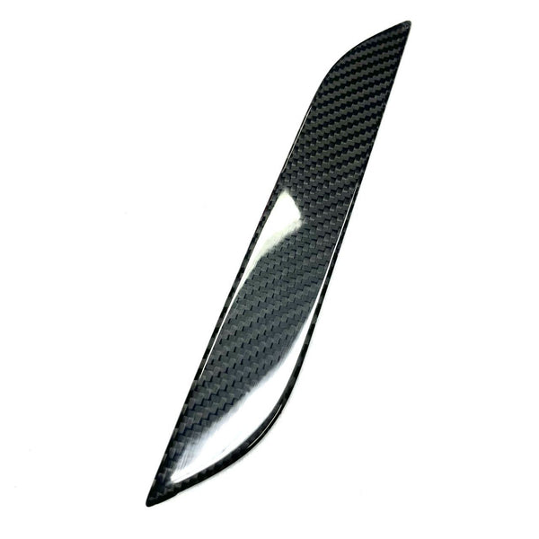 Bright Carbon Real Carbon Fiber Door Handle Cover Trim For Model S