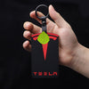 Black And Red Silicone Protective Car Card Key Cover For All Tesla Models