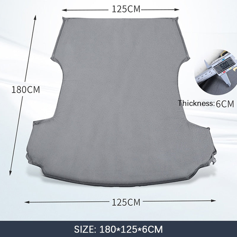Black Portable Inflatable Air Mattress For Model Y